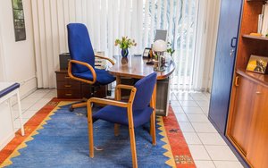 Sprechzimmer der Hausarztpraxis Rückersdorf